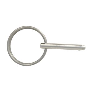 safety pin used to lock out large snap shackles to prevent accidental opening