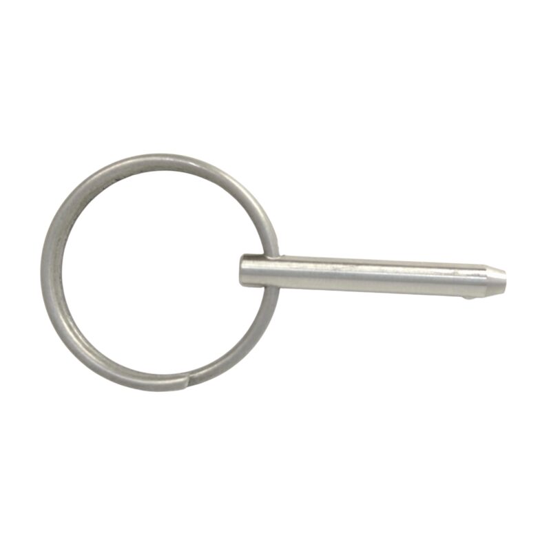 safety pin used to lock out large snap shackles to prevent accidental opening