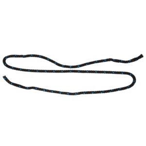 Line 3/16" dia. Dacron Low Stretch, Black, 3.5' long