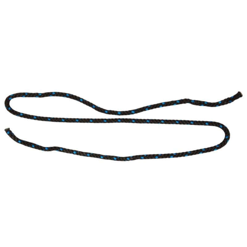 Line 3/16" dia. Dacron Low Stretch, Black, 3.5' long